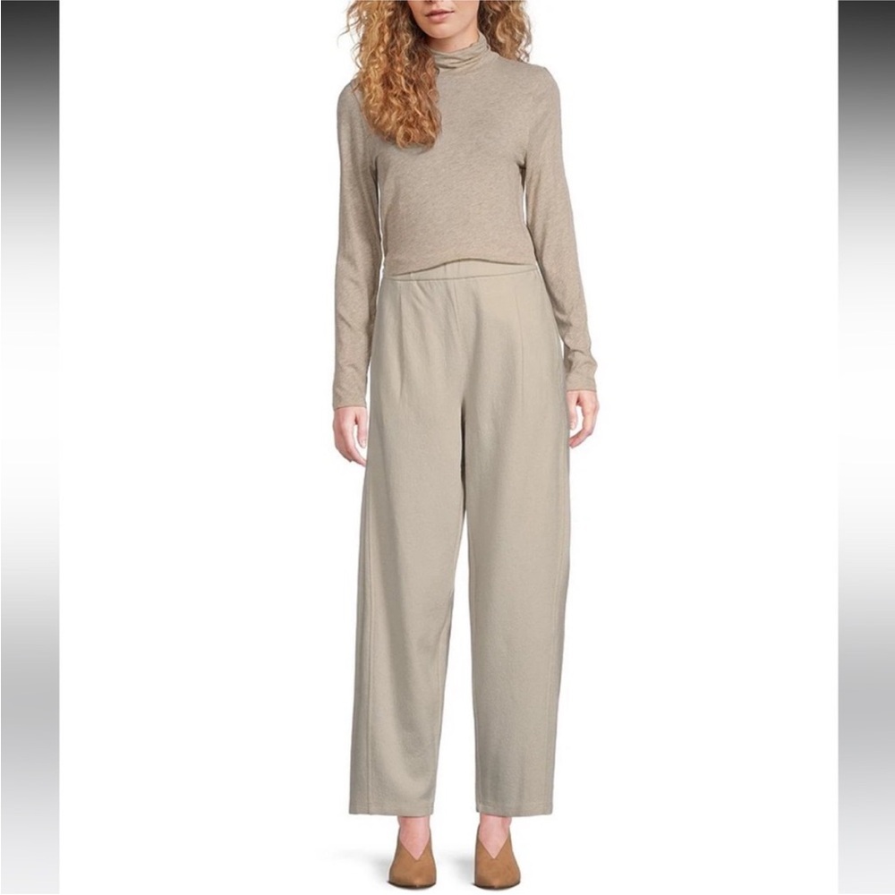 NWT Eileen Fisher Sheer Knit Turtleneck Top